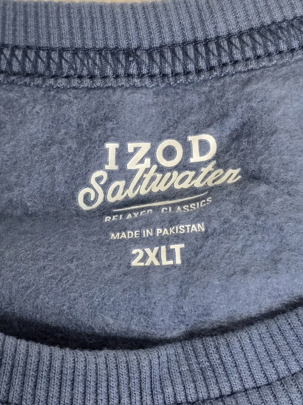 N/A comfortable izod